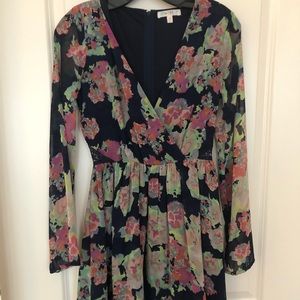 Love, Fire Floral Dress